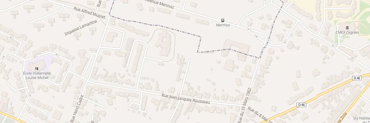 Plan du 6 Imp du Vieux Coron à Oignies
