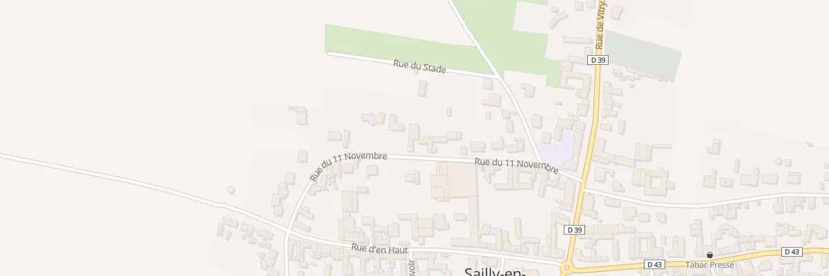 Plan du 15B Rue du Onze Novembre à Sailly-en-Ostrevent