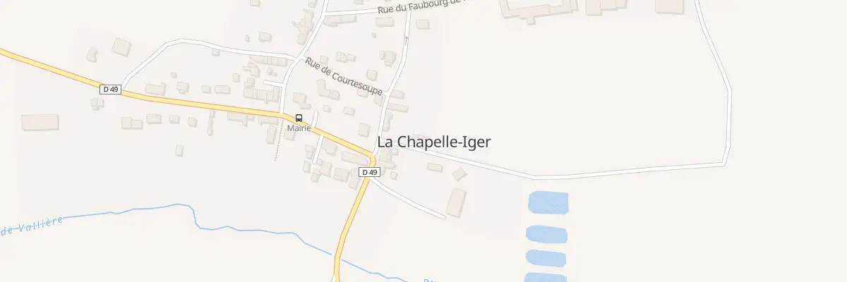 Plan du 1 Rue des Vignes à La Chapelle-Iger