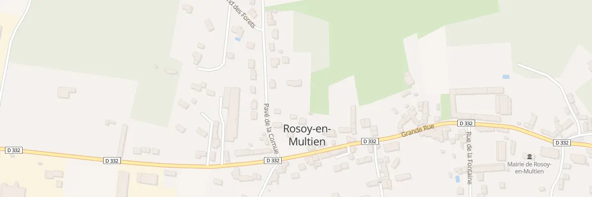 Plan du 3B Vc Pave de la Cornue à Rosoy-en-Multien