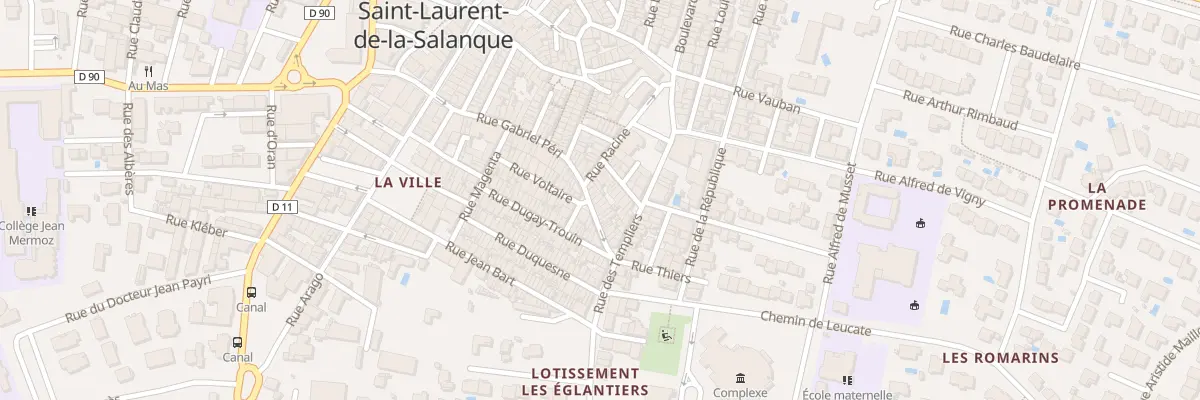 Plan du 57 Rue Gabriel Péri à Saint-Laurent-de-la-Salanque
