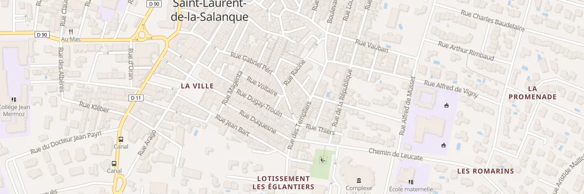 Plan du 59 Rue Gabriel Péri à Saint-Laurent-de-la-Salanque