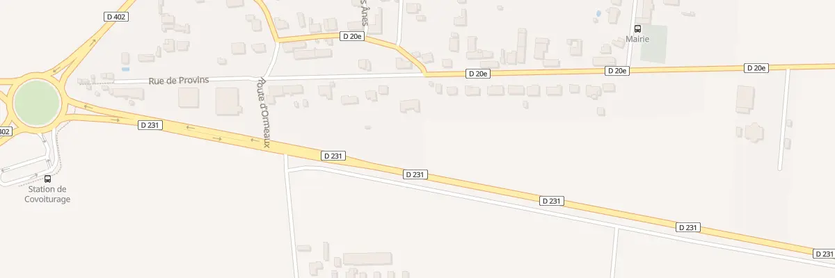 Plan du 20A Rue de Provins à Pézarches