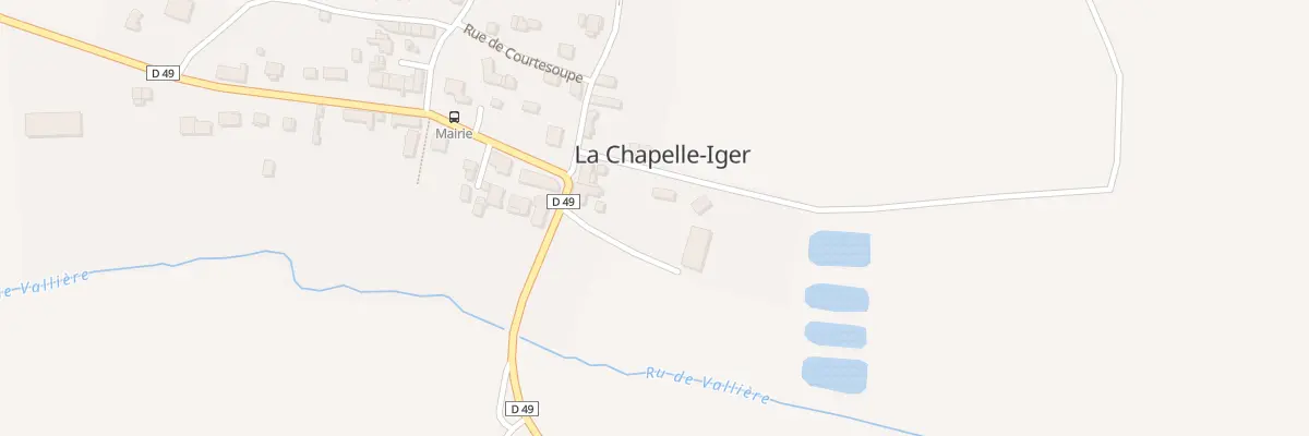 Plan du 2 Rue des Vignes à La Chapelle-Iger