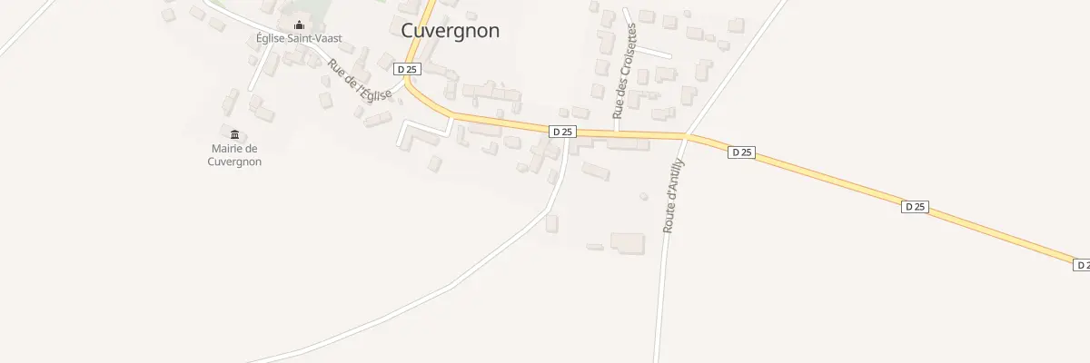 Plan du 24 Chem de Charron à Cuvergnon