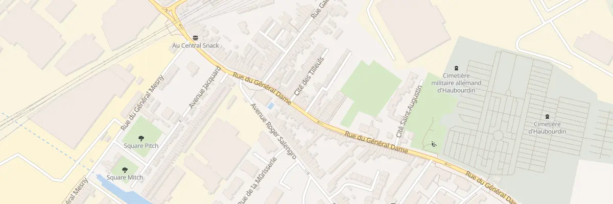 Plan du 51 Rue du Général Dame à Haubourdin