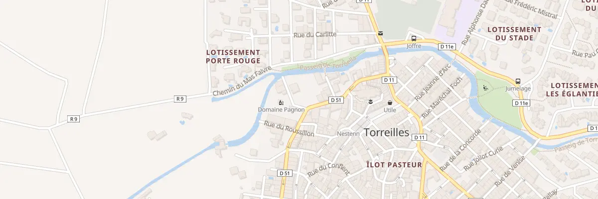 Plan du 2 Rue des Orangers à Torreilles