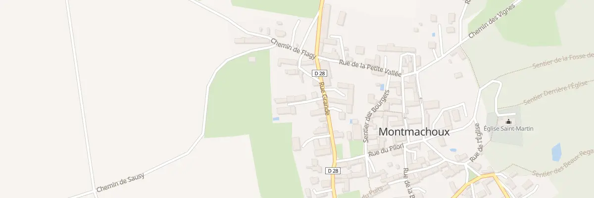 Plan du 2 Imp du Closeaux à Montmachoux