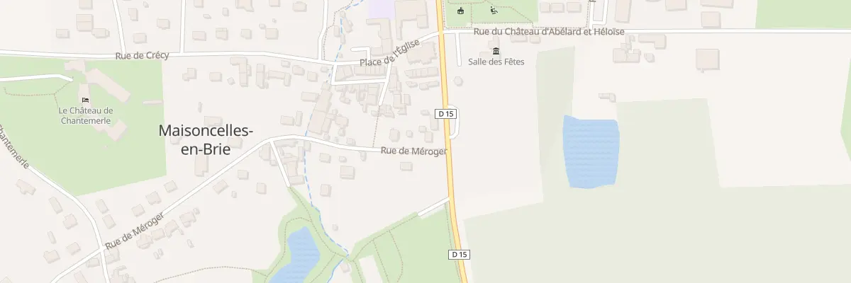 Plan du 2A Rue de Méroger à Maisoncelles-en-Brie