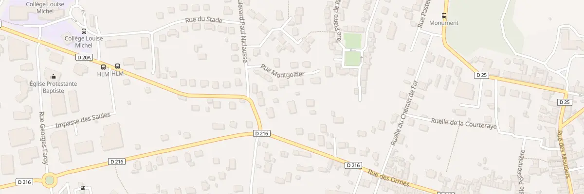 Plan du 97B Rue des Ormes à Faremoutiers