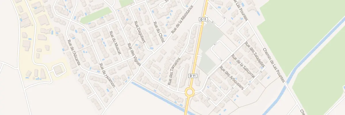 Plan du 13 Rue des Tamarins à Saint-Nazaire