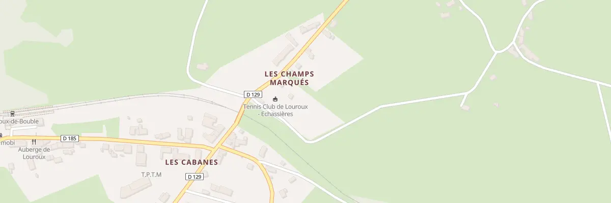 Plan du 8 Rte de Bois Mal à Louroux-de-Bouble