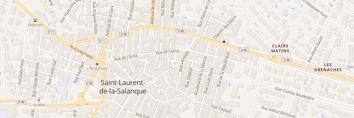 Plan du 2 Rue des Bardes à Saint-Laurent-de-la-Salanque