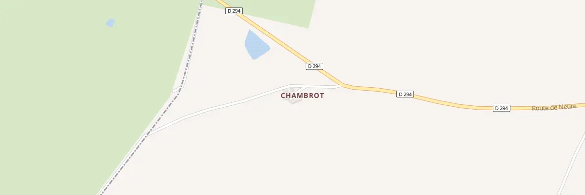 Plan du 19 Rte de Neure à Pouzy-Mésangy