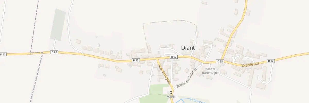 Plan du 8 Imp Saint Simon à Diant