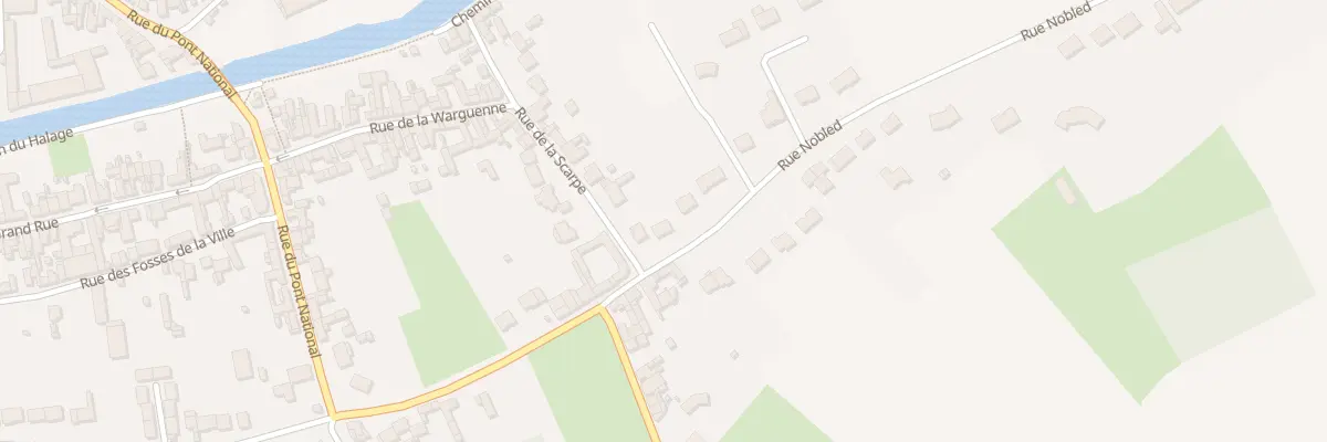 Plan du 57 Rue Nobled à Vitry-en-Artois