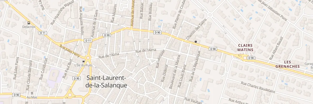 Plan du 40 Rue de l’Alma à Saint-Laurent-de-la-Salanque