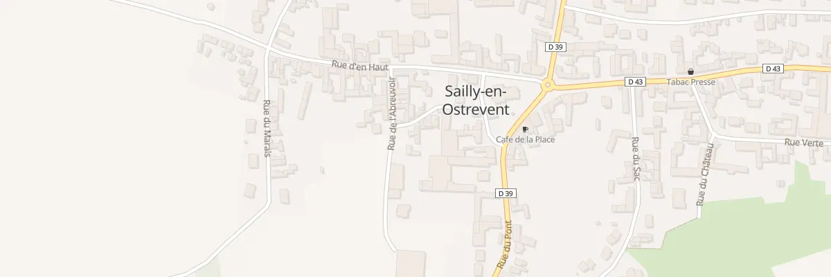 Plan du 1 Rle aux Oeufs à Sailly-en-Ostrevent