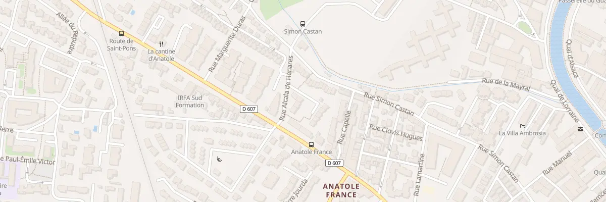 Plan du 16 All de Complutum à Narbonne