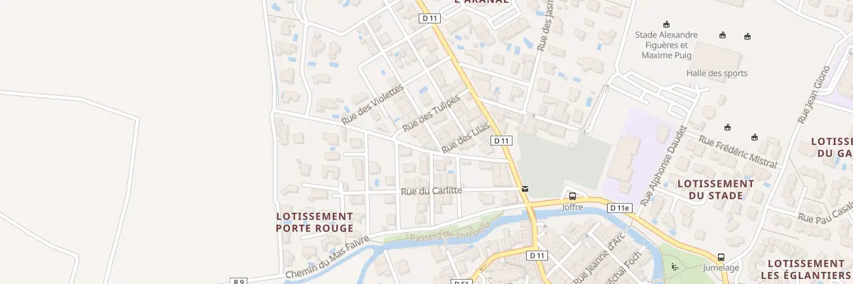 Plan du 3 Rue des Jardins à Torreilles