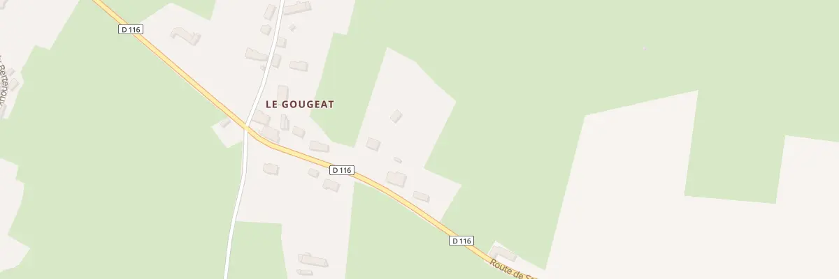 Plan du 6 Rte de Servant à Chouvigny