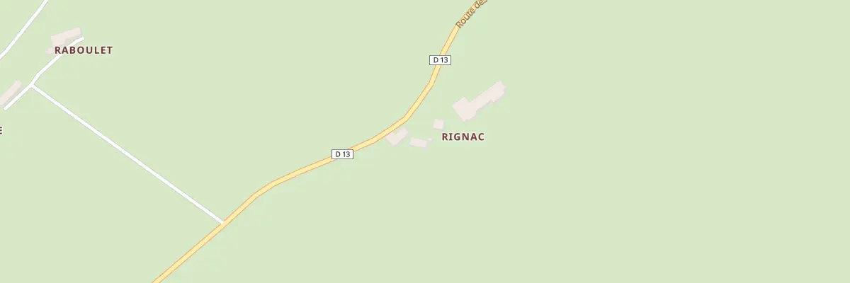 Plan du 5098 Rignac à Saint-Urcize