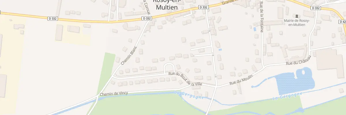 Plan du 18 Rue du Bout de la Ville à Rosoy-en-Multien