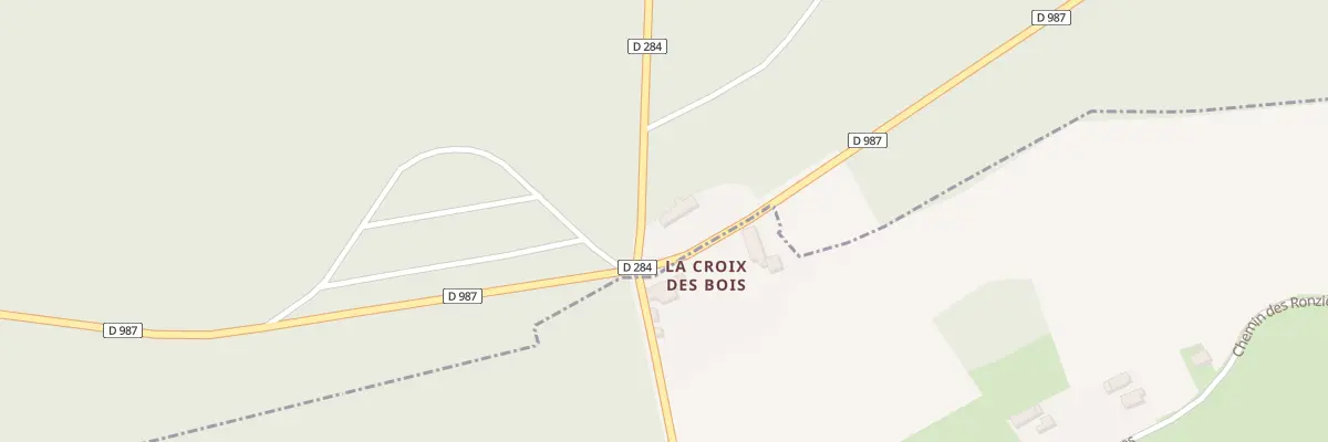 Plan du 27 Rte de la Croix des Bois à Coutansouze
