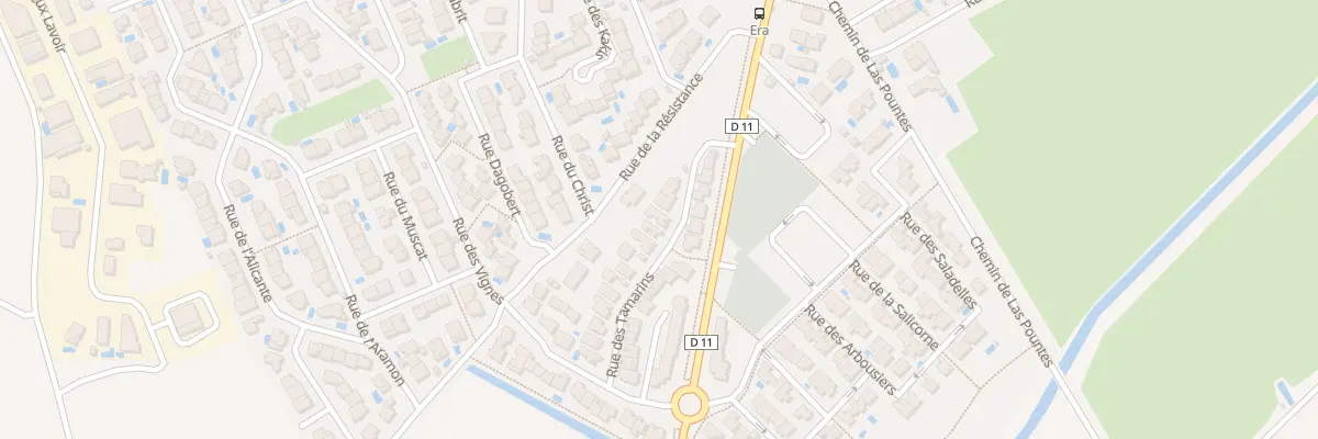 Plan du 21 Rue des Tamarins à Saint-Nazaire