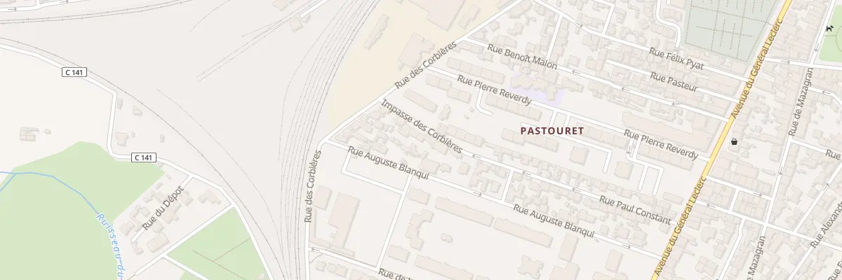 Plan du 10 Imp des Corbières à Narbonne