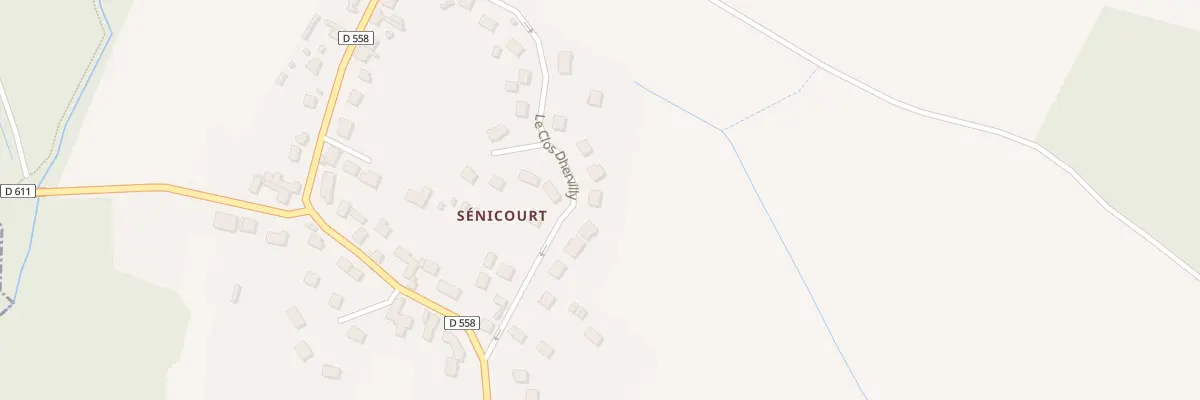 Plan du 159 Le Clos Dhervilly à Genvry