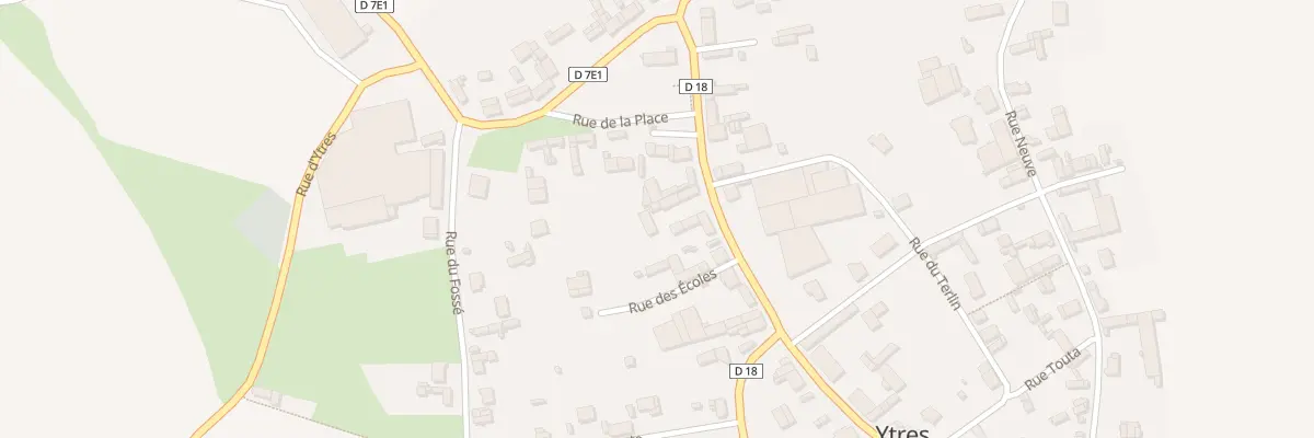 Plan du 6 Rue Watel à Ytres