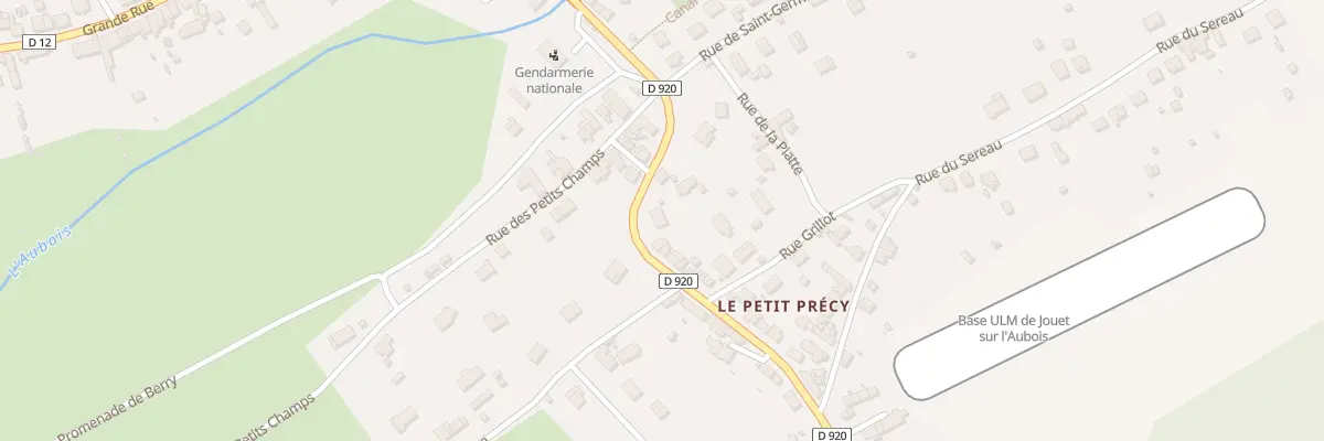 Plan du 5 Rte de Nevers à Jouet-sur-l’Aubois