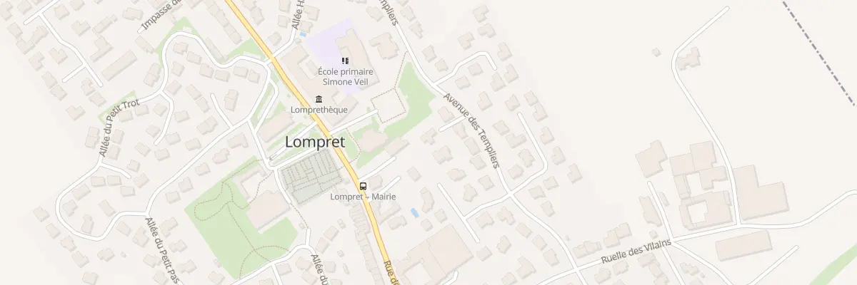 Plan du 28 Av des Templiers à Lompret