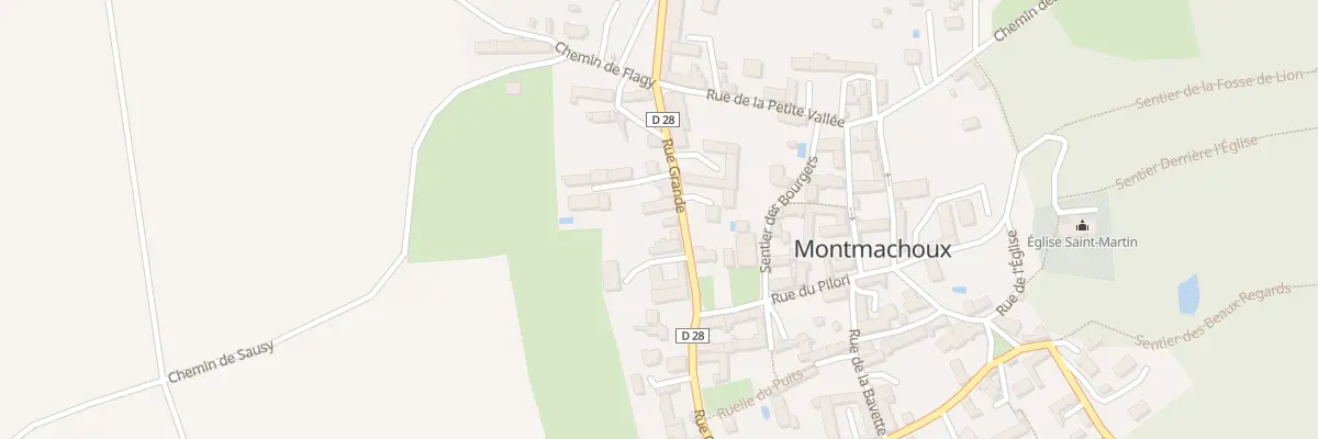 Plan du 10 Gr Grande Rue à Montmachoux