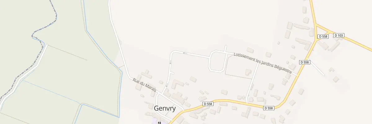 Plan du 349 Clos des Jardins Beguestre à Genvry