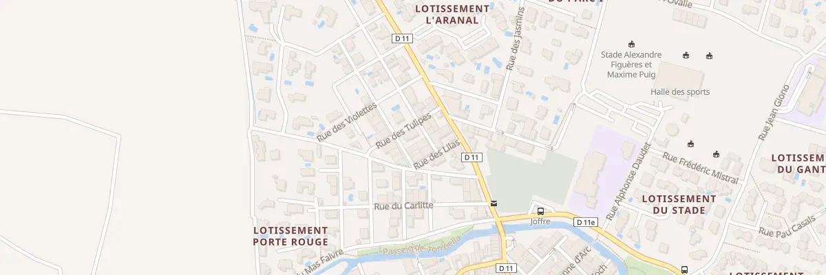 Plan du 8 Rue des Jardins à Torreilles