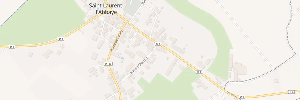 Plan du 2 Rue du Charron à Saint-Laurent-l’Abbaye