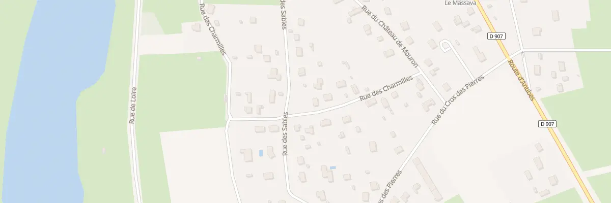 Plan du 10 Rue des Charmilles à Mesves-sur-Loire