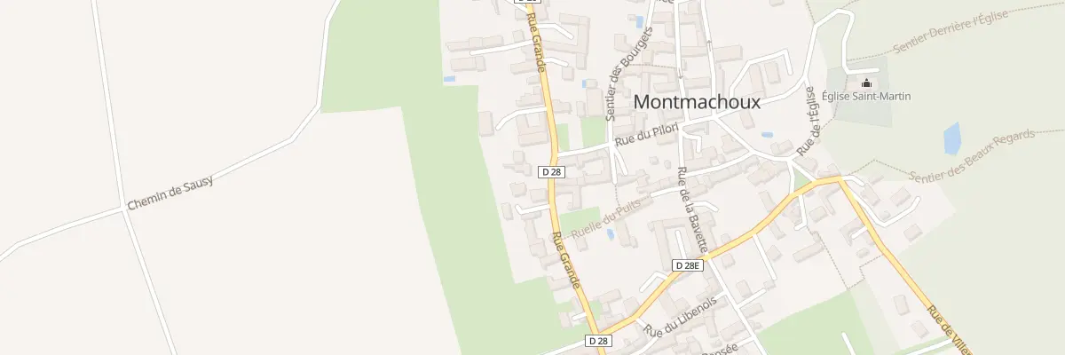 Plan du 18 Gr Grande Rue à Montmachoux