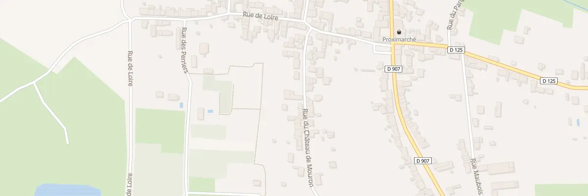 Plan du 14 Rue du Château de Mouron à Mesves-sur-Loire