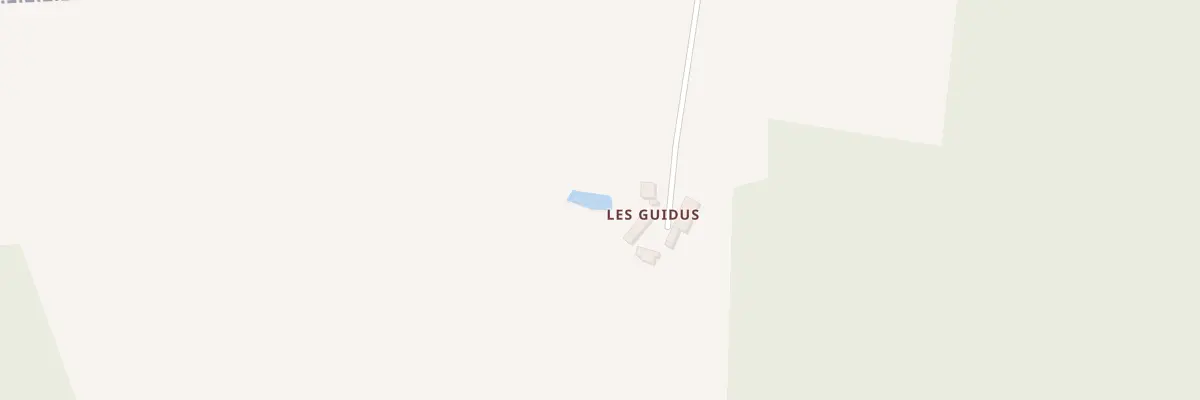 Plan du 613 Les Guidus à Bléneau