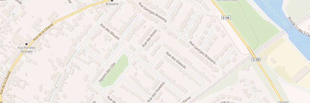 Plan du 3 Rue des Glaïeuls à Dourges