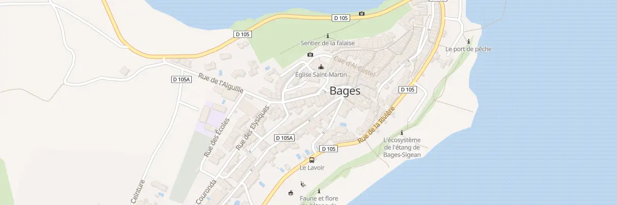Plan du 17 Rue des Anciens Moulins à Bages