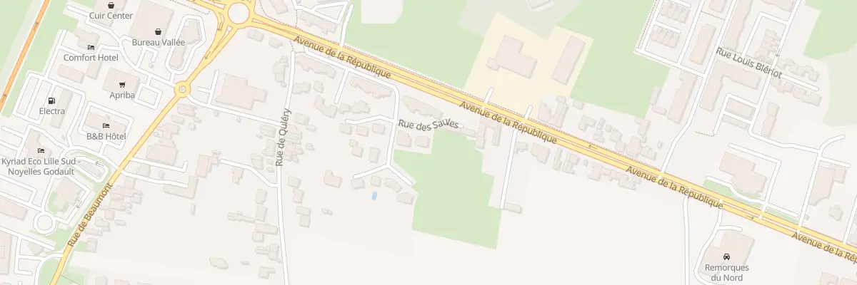 Plan du 6 Rue des Saules à Noyelles-Godault