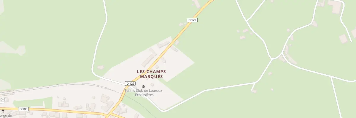 Plan du 12 Rte de Bois Mal à Louroux-de-Bouble