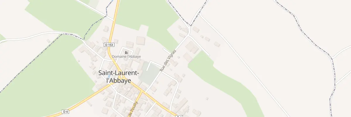 Plan du 8 Rue des Vignes à Saint-Laurent-l’Abbaye