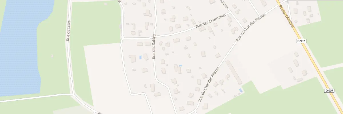 Plan du 6 Rue des Sables à Mesves-sur-Loire