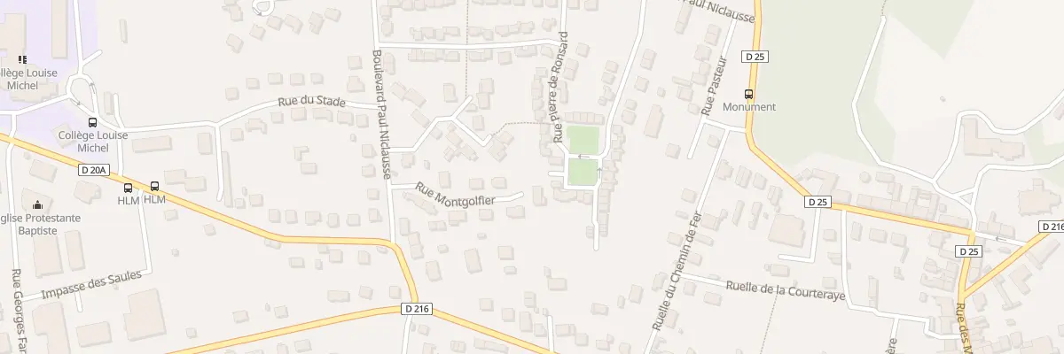Plan du 3B Rue Montgolfier à Faremoutiers