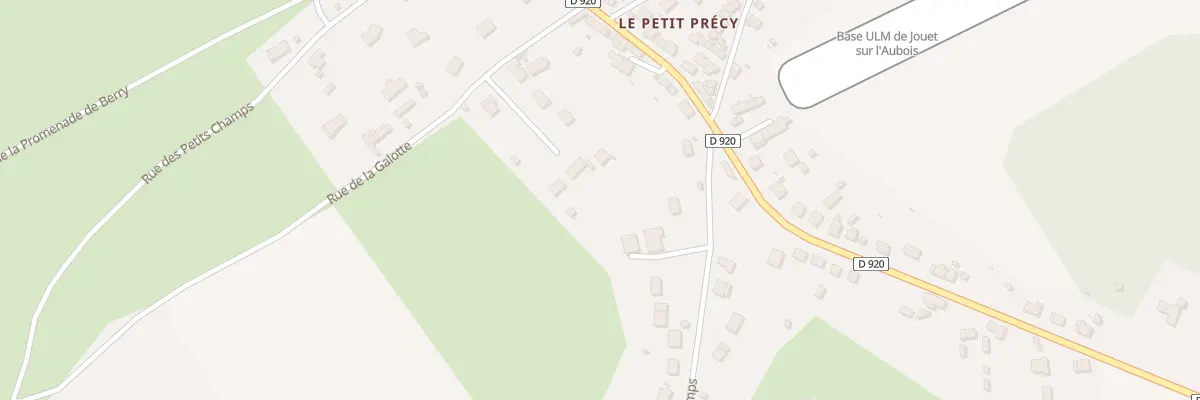 Plan du 532B Accence Bottin à Jouet-sur-l’Aubois